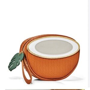 Bath & Body Works coconut clutch bag